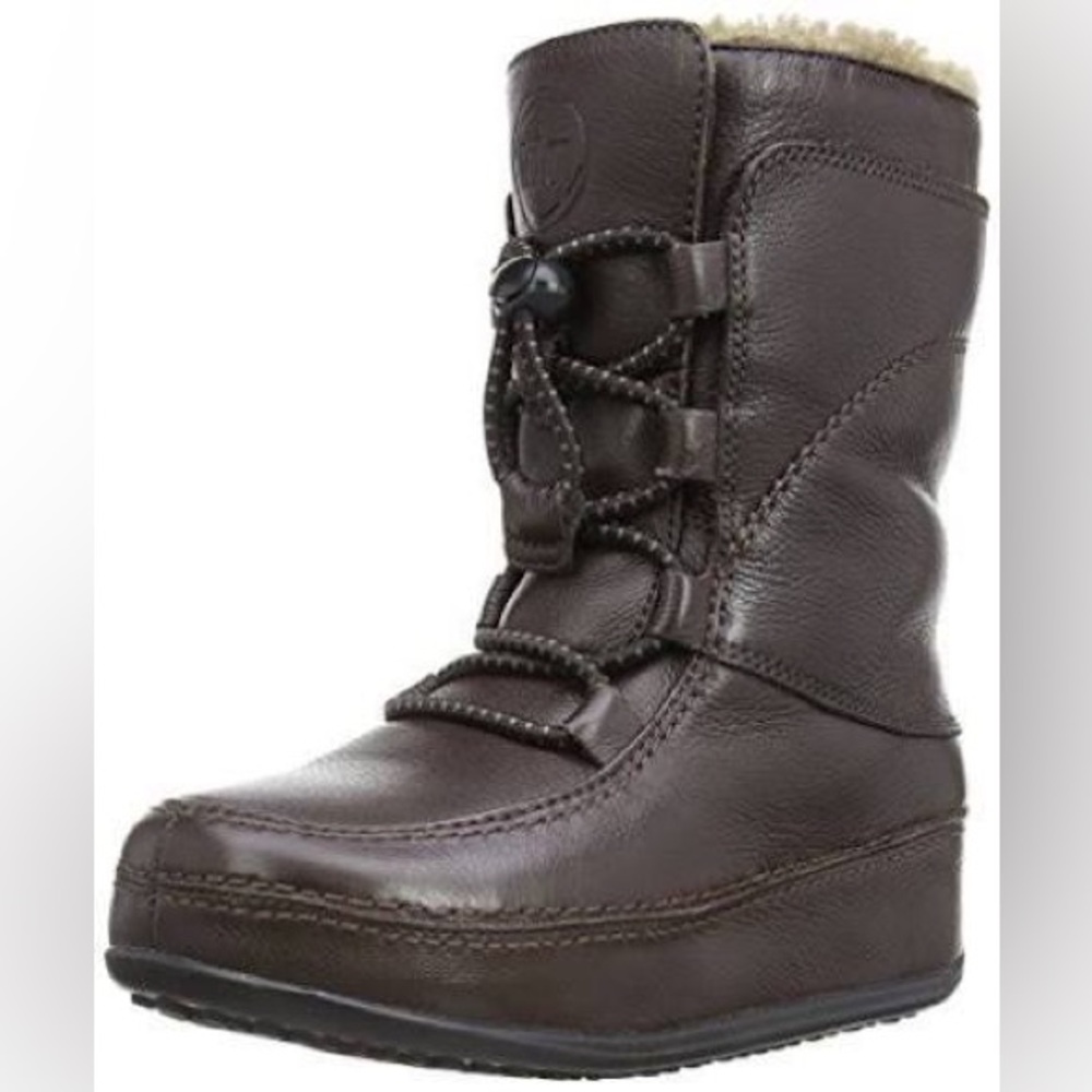 Fitflop Mukluk Moc Leather Lace Up